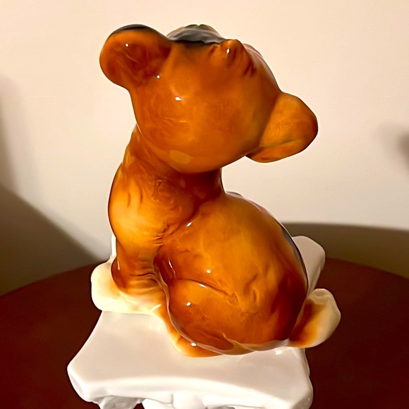 Vintage Ceramic Puppy Figurine 🐶 - Picture 4 of 10